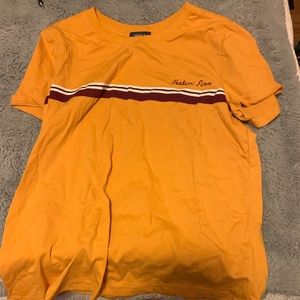 Yellow gold shirt